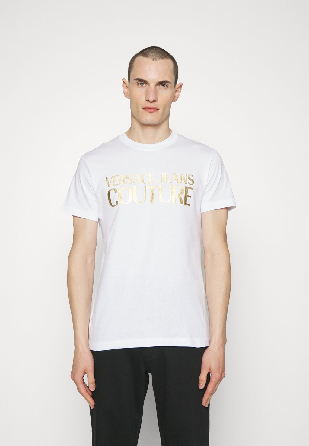 

Футболка с принтом Versace Jeans Couture, белый