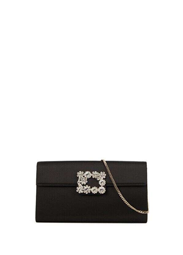

Женская сумка с отделкой черным камнем ROGER VIVIER