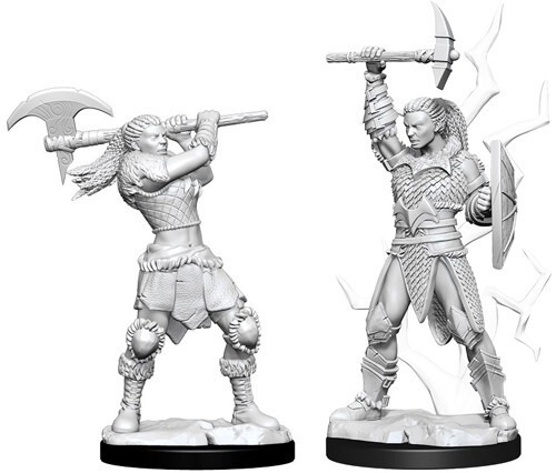 

Миниатюра WizKids/NECA D&D Nolzur's Marvelous Unpainted Minis: W10 Female Goliath Barbarian
