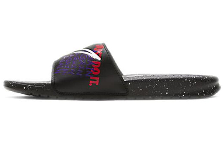 

Шлепанцы Nike Benassi Planet of Hoops, черные
