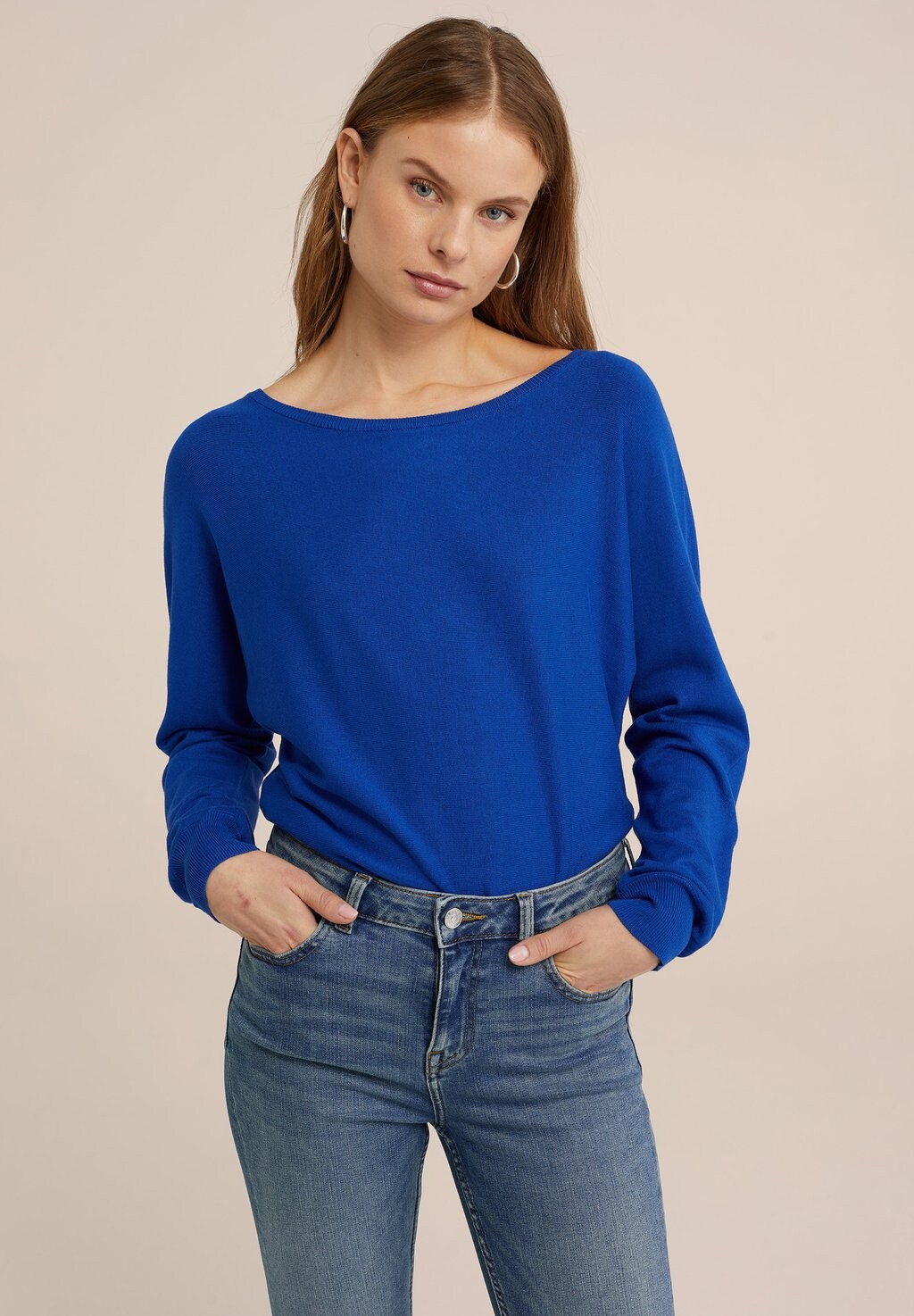 

Свитер WE Fashion, синий