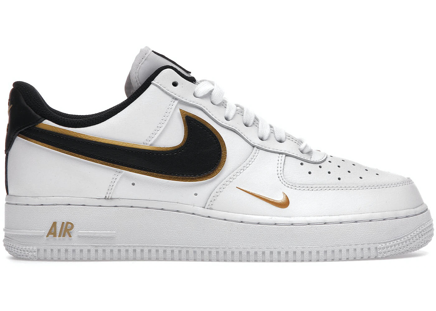 

Кроссовки Nike Air Force 1 Low 07 LV8 Double Swoosh White Metallic Gold