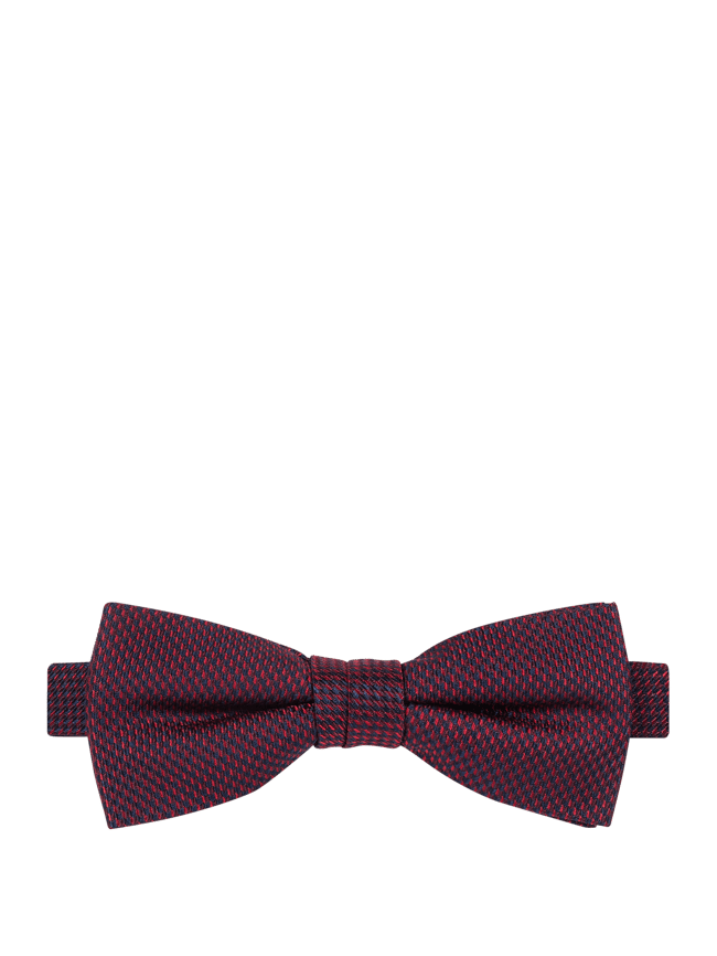 Шелковый галстук-бабочка Monti, бордо