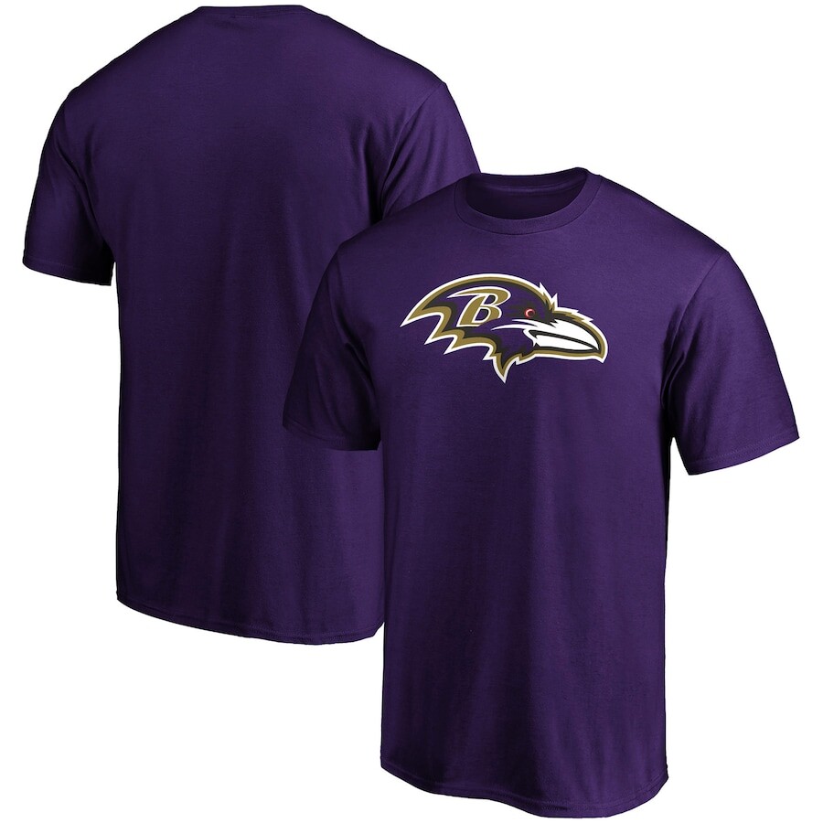 

Футболка с коротким рукавом Fanatics Branded Baltimore Ravens, фиолетовый