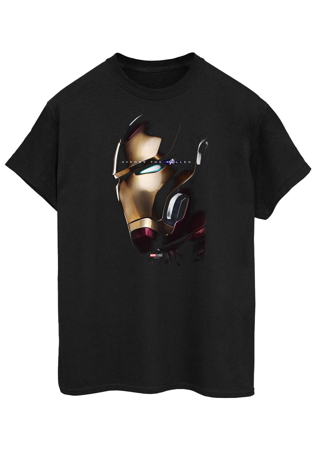 

Футболка с принтом Marvel Avengers Endgame Avenge The Fallen Iron Man ABSOLUTE CULT, черный