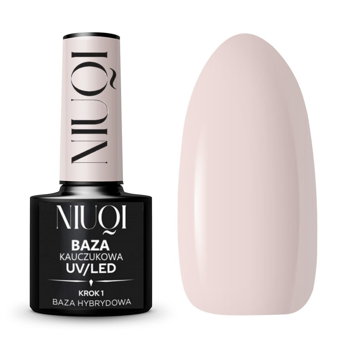 

Niuqi Hybrid Rubber Base UV/LED Nail Бежевый