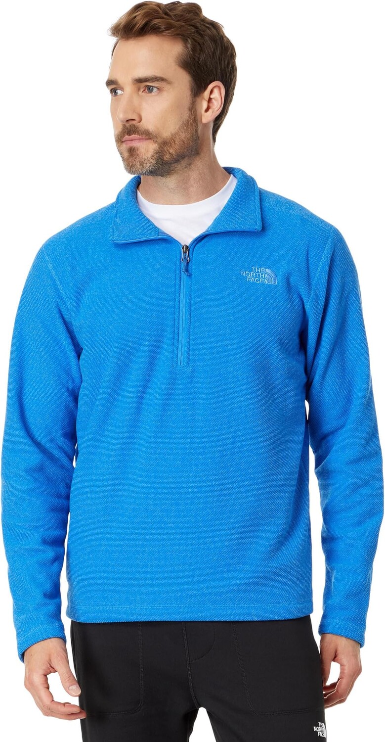 

Куртка Textured Cap Rock 1/4 Zip The North Face, цвет Optic Blue