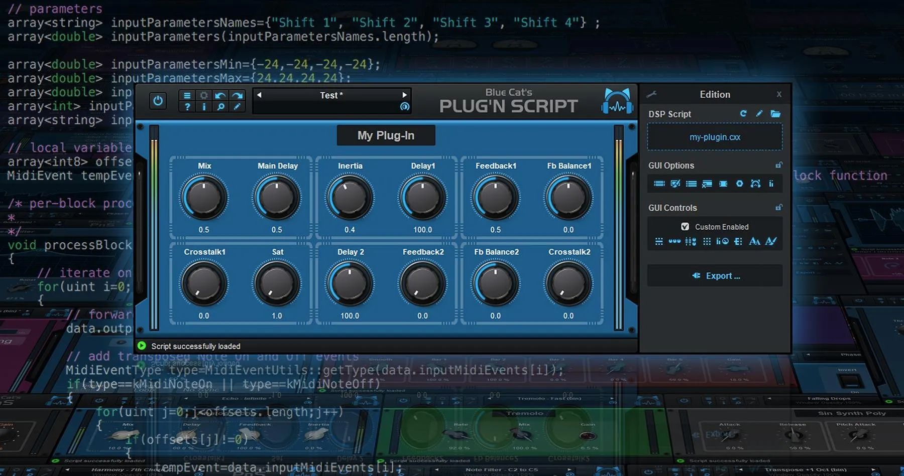 Blue Cat's Plug'n script. Blue Cat Audio. Плагин синий. Blue Cat Plugins.