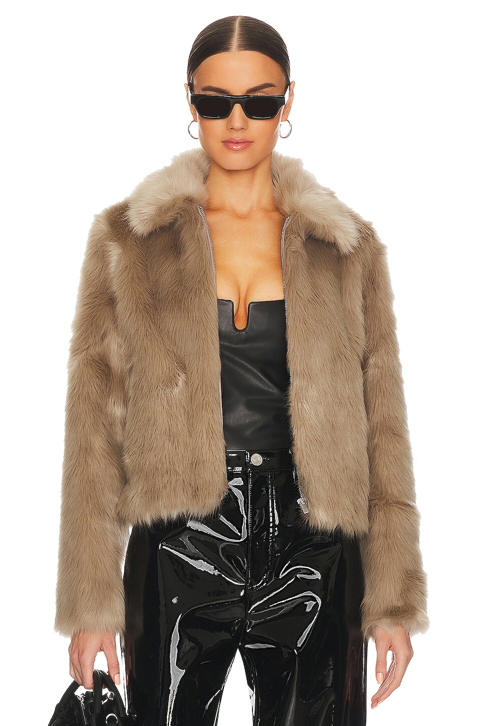 

Куртка Ena Pelly Willow Faux Fur, цвет Taupe