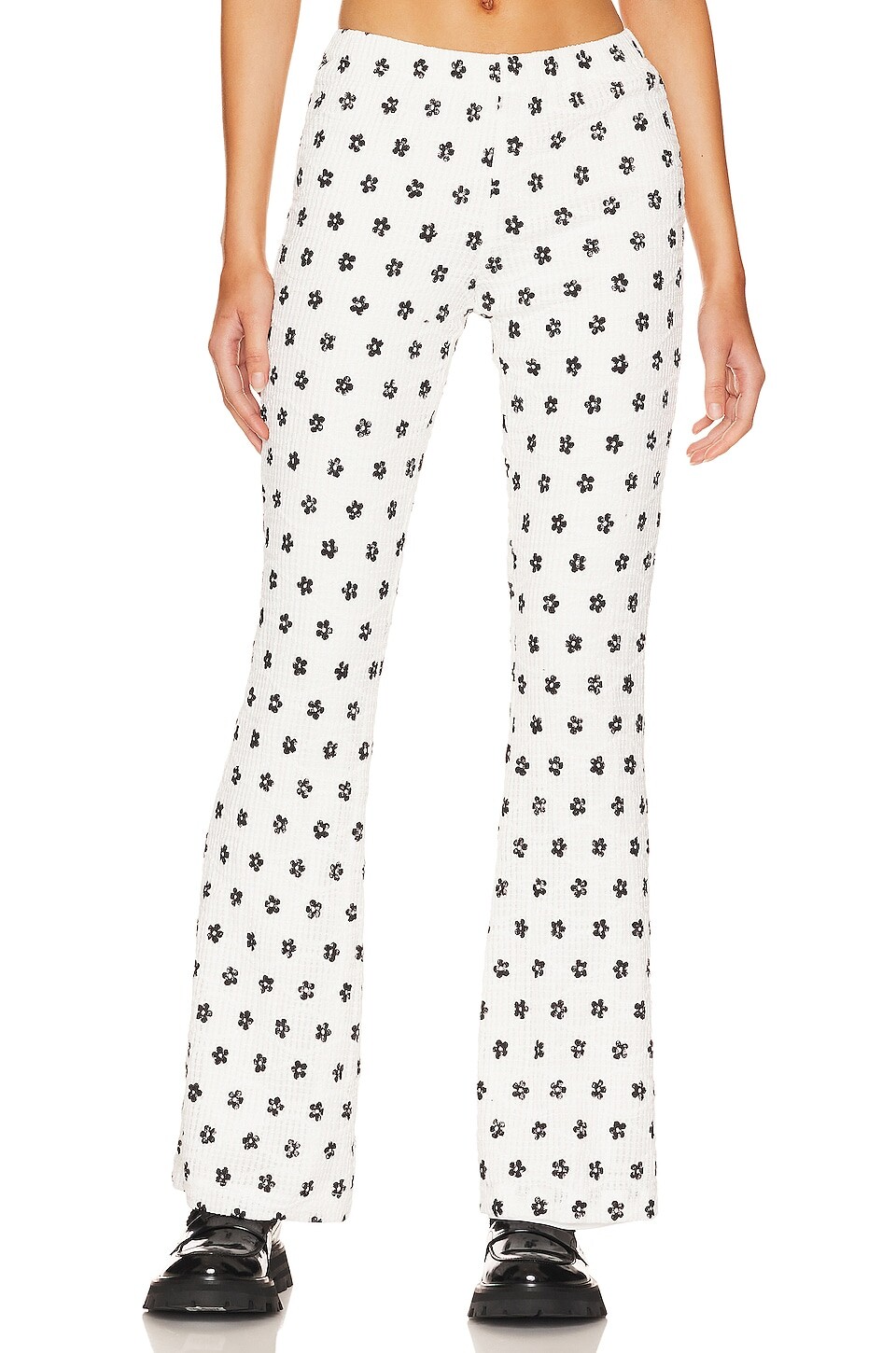 

Брюки MAJORELLE Shawn, цвет Black & Ivory
