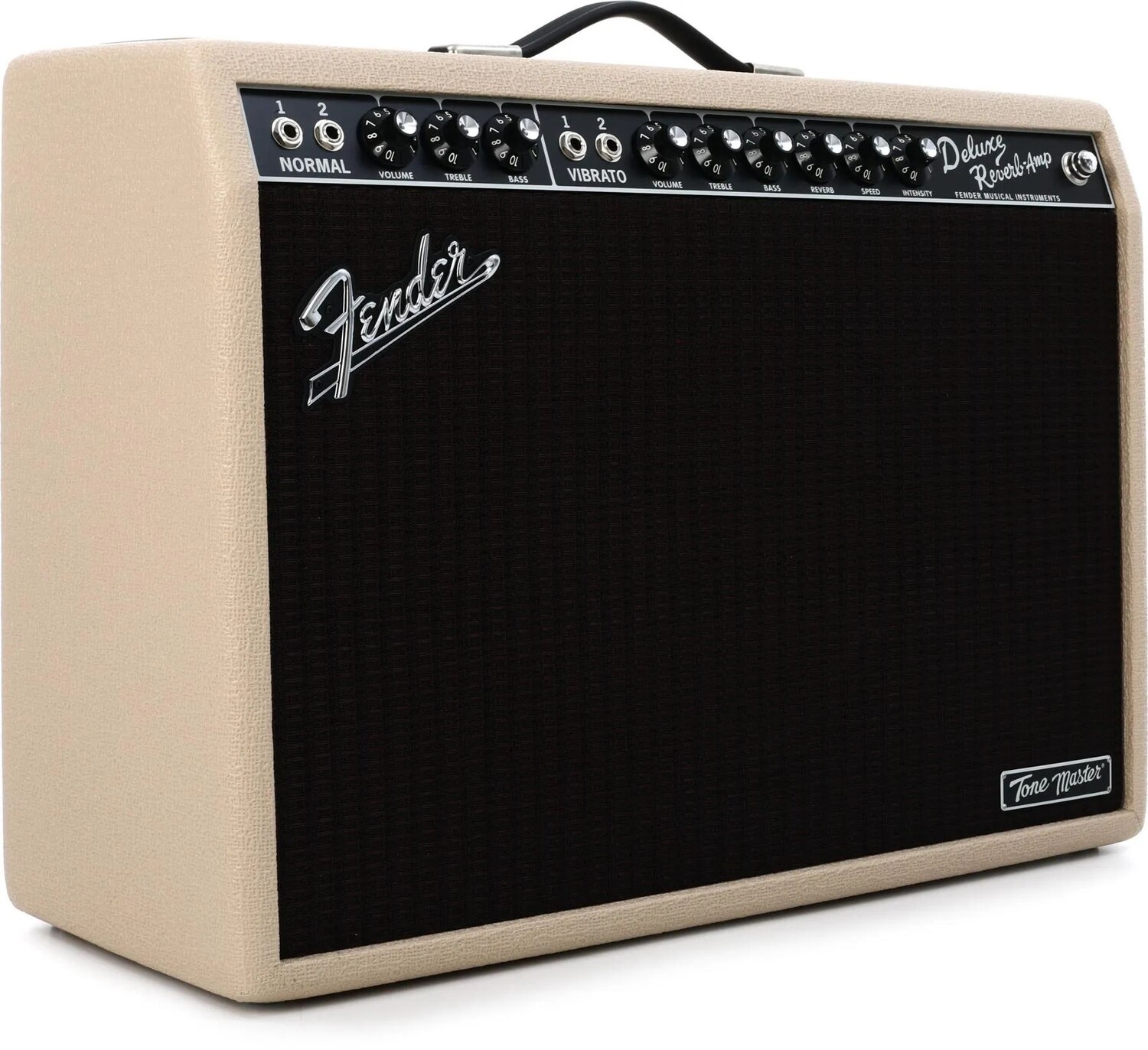

Комбоусилитель Fender Tone Master Deluxe Reverb 1x12 дюймов, 100 Вт — блондин