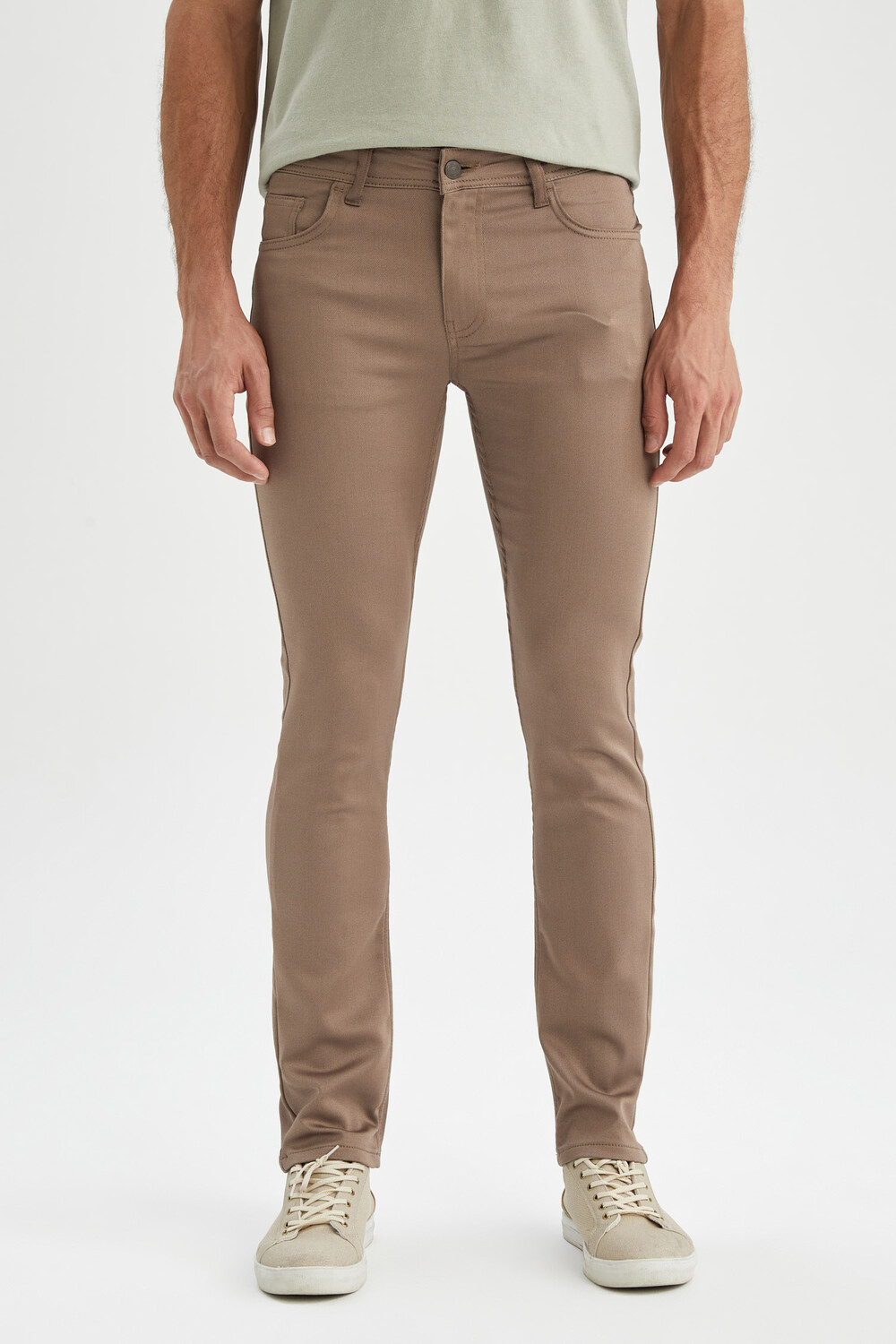 

Тканевые брюки DeFacto Stoff SLIM FIT, светло коричневый