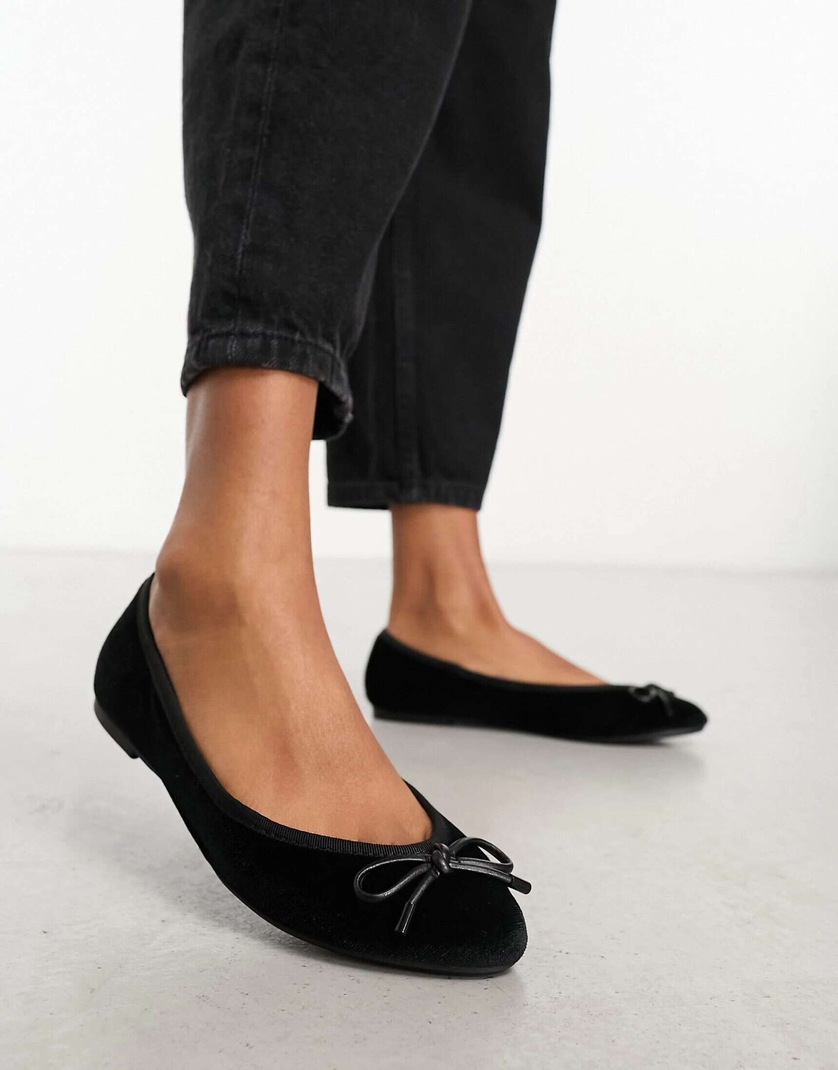 

Черные балетки River Island