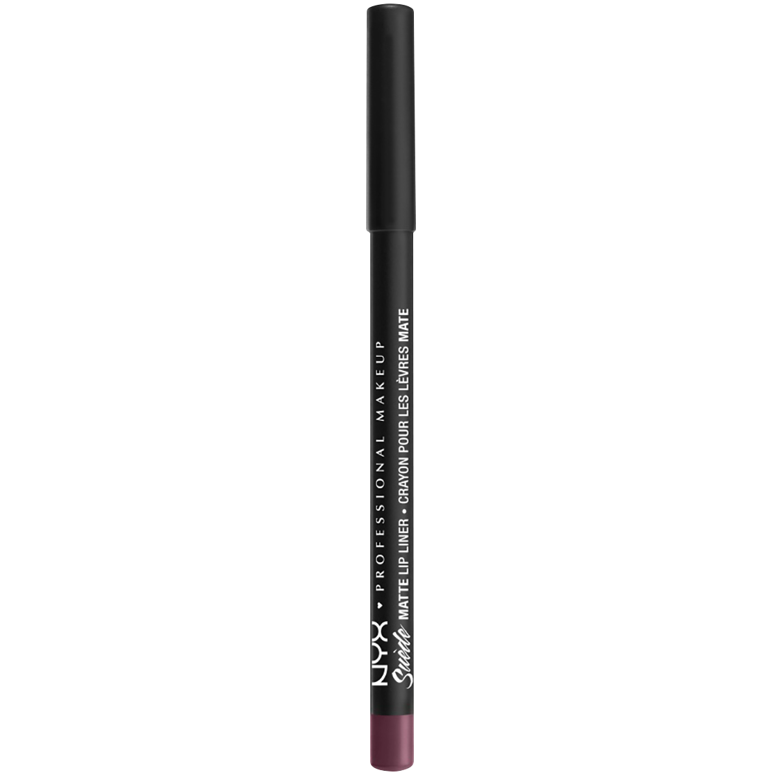 flormar набор карандашей для губ matte color светло розовый Карандаш для губ чернослив 35 Nyx Professional Makeup Suede Matte, 1 гр