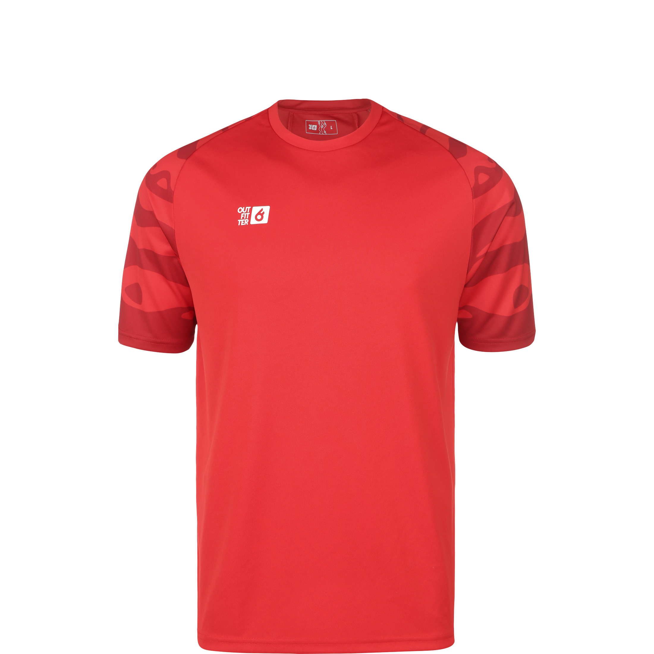 Спортивная футболка OUTFITTER Trikot OCEAN FABRICS KAO, красный