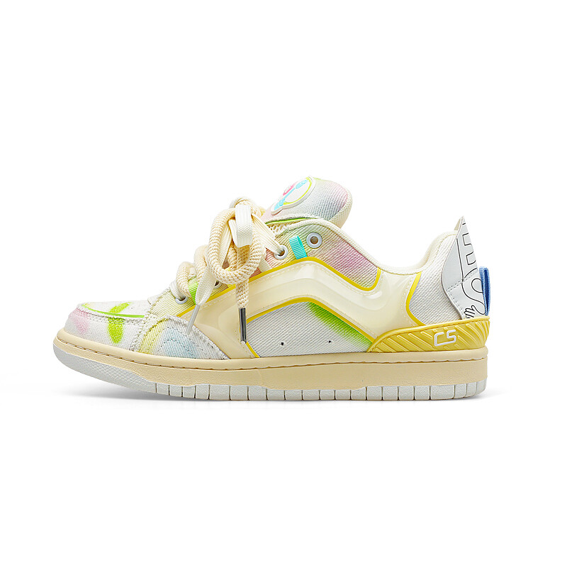 

Кроссовки Cat&Sofa Skateboarding Shoes Unisex Low-top Multicolor, цвет Little Artist