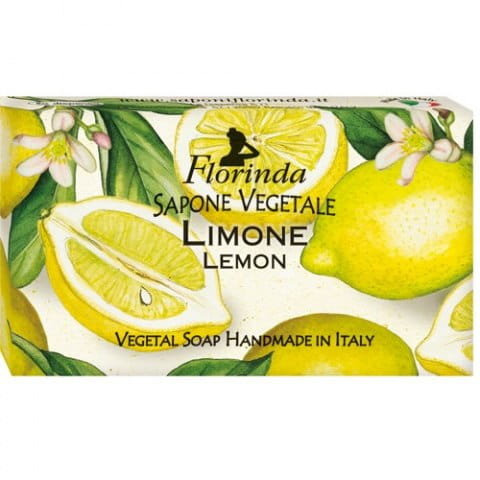 Натуральное растительное мыло ЛИМОН, 100 г Florinda мыло florinda счастливого рождества лимон 100 гр