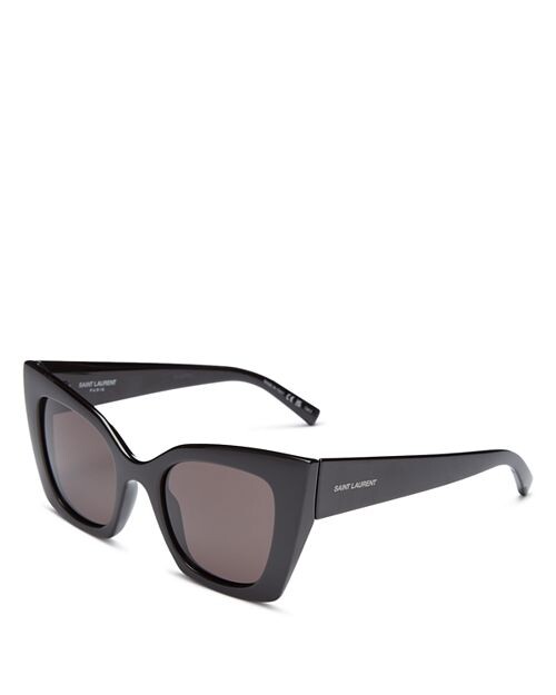 

Квадратные солнцезащитные очки, 51 мм Saint Laurent, цвет Gray