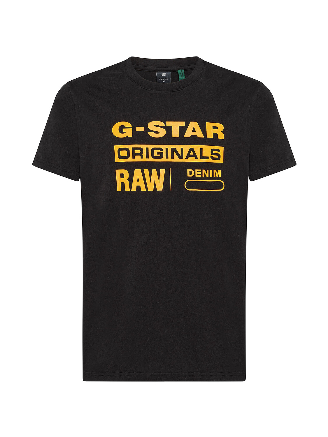 

Узкая футболка Raw с графическим рисунком G-Star, черный