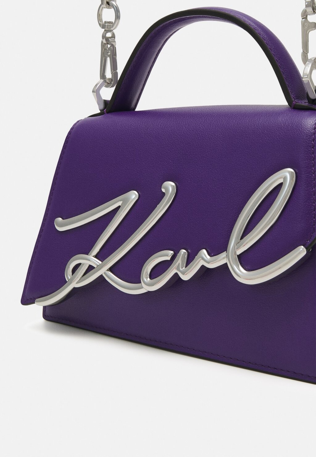 

Сумка через плечо SIGNATURE CROSSBODY KARL LAGERFELD, фиолетовый