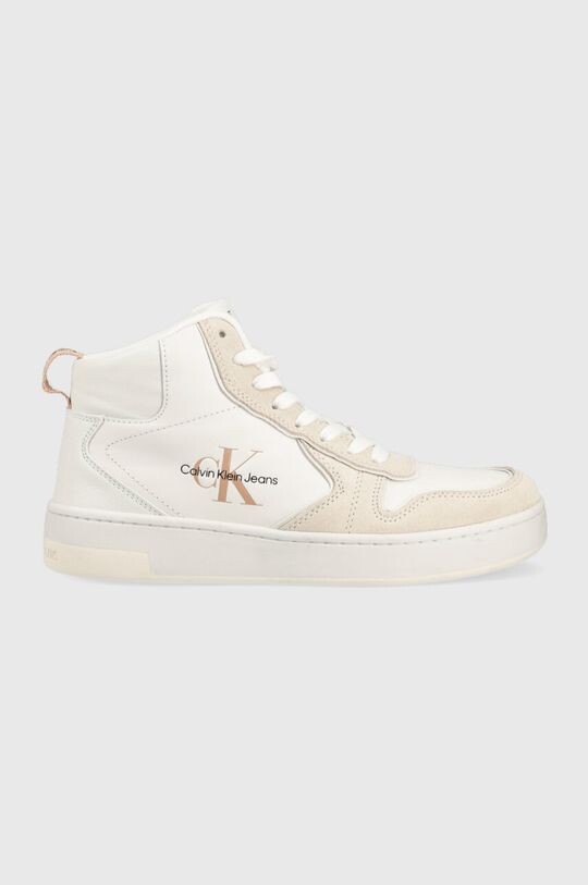 

Кроссовки BASKET CUPSOLE MID IRREG LINE WN Calvin Klein Jeans, белый