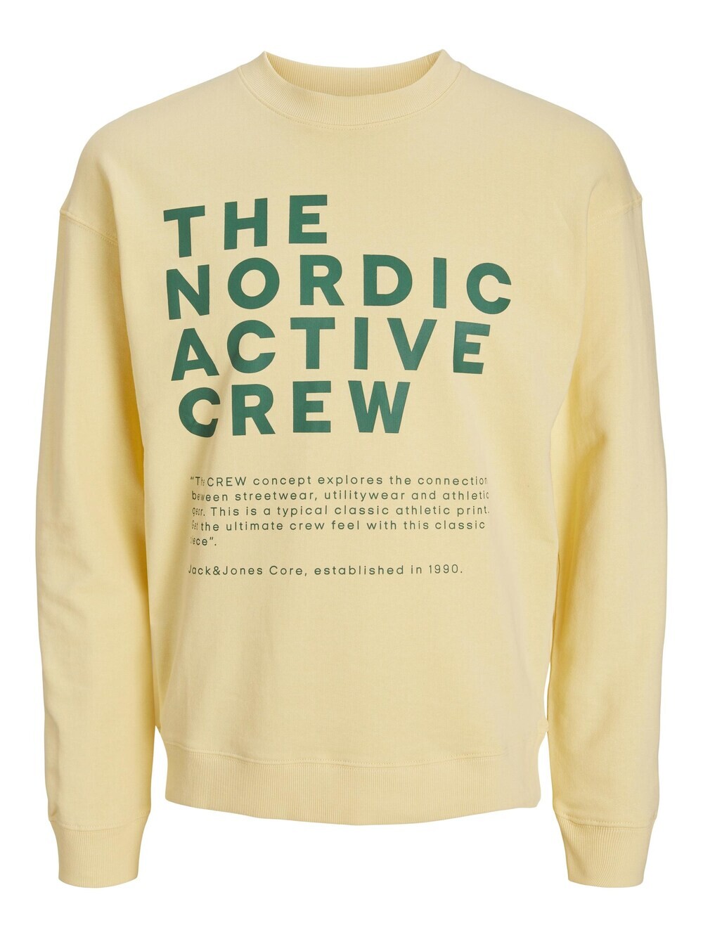 

Толстовка JACK & JONES Vibes, светло-желтого