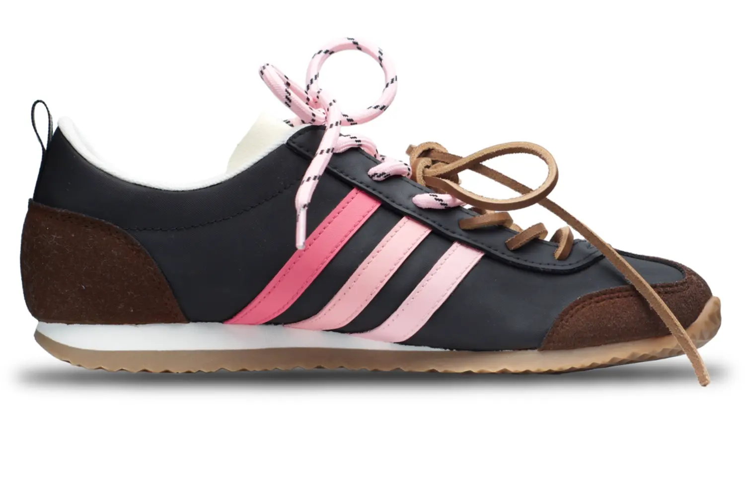 

Кроссовки adidas neo VS JOG 2.0 Lifestyle Shoes Unisex Low-top Black/pink, черный/розовый
