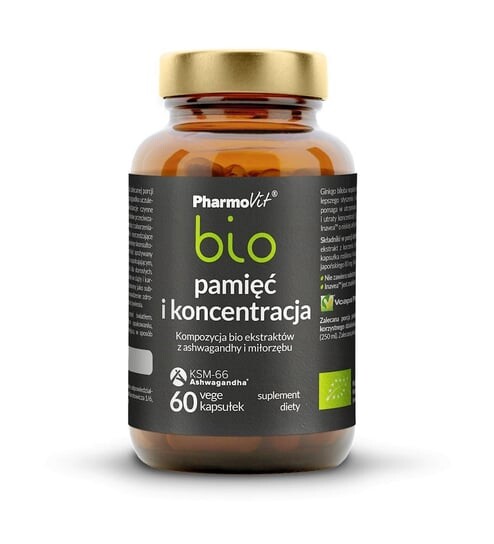 

Капсулы для памяти и концентрации Био 60 шт (33 г) - Pharmovit