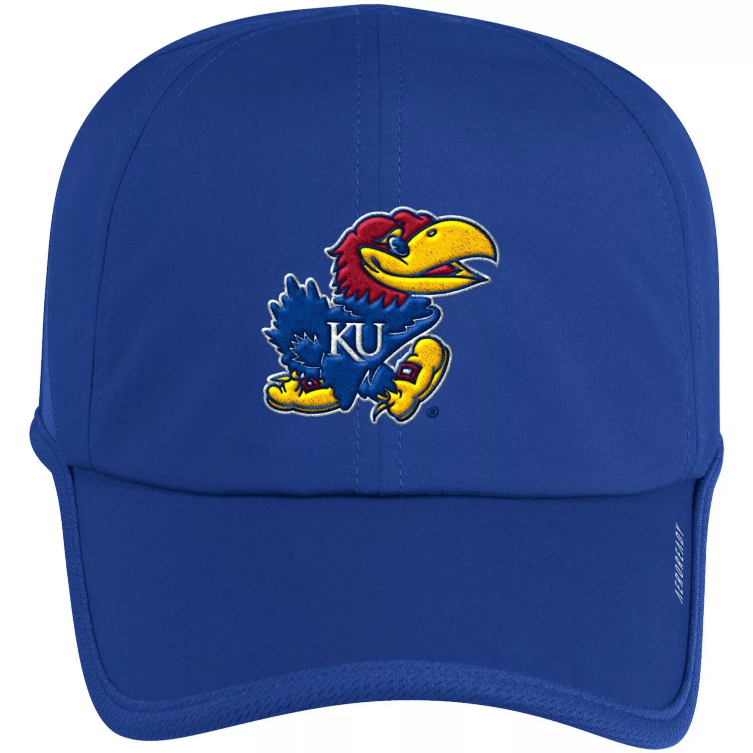 

Мужская регулируемая кепка adidas Royal Kansas Jayhawks Superlite AEROREADY