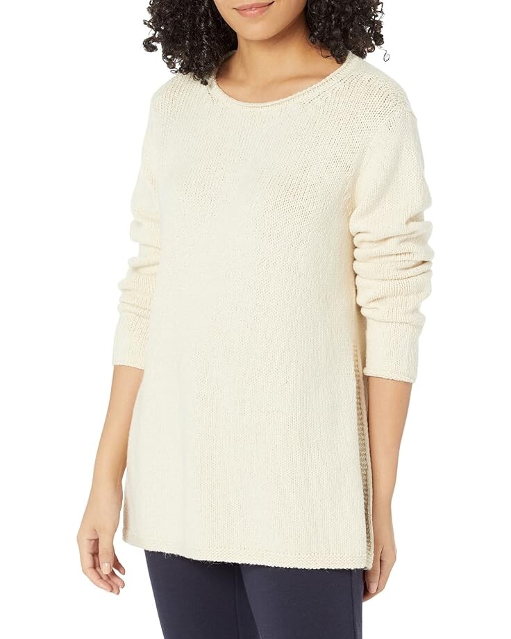 

Свитер Eileen Fisher Ballet Neck Pullover, цвет Soft White