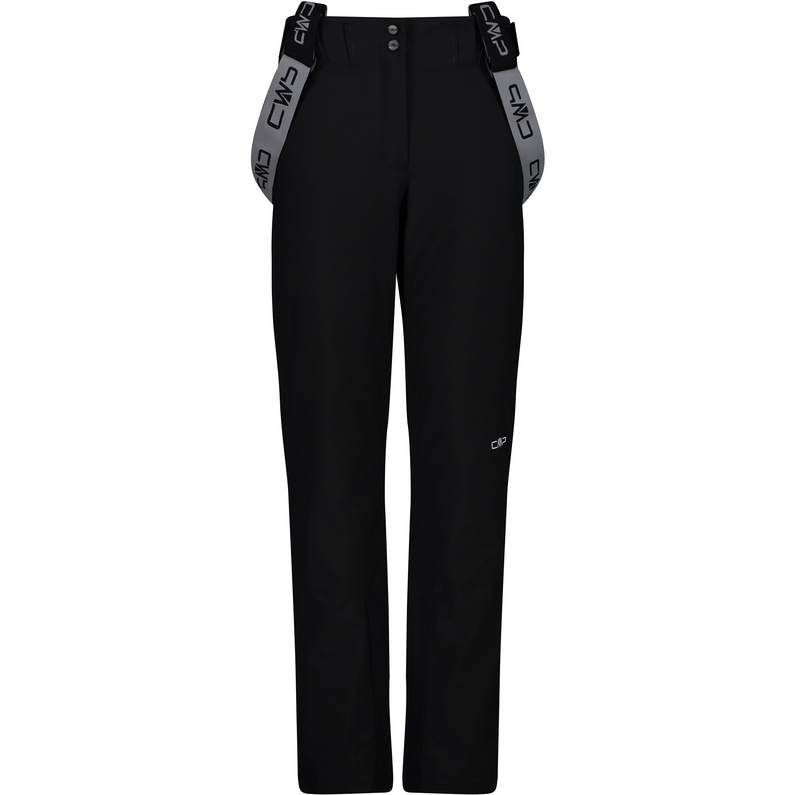 Женские Лыжные брюки стрейч на плоской подошве CMP, черный цена и фото