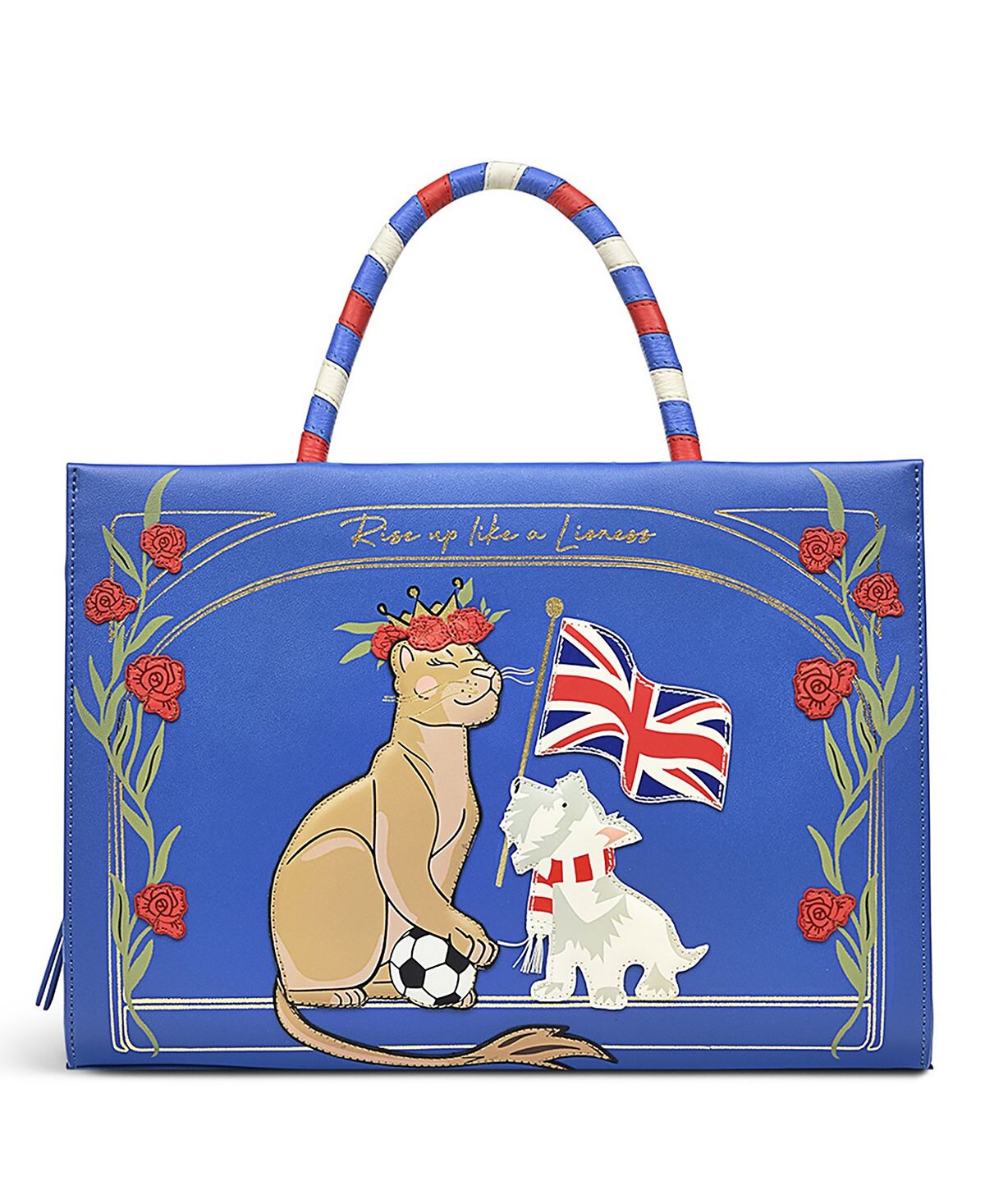 

Маленькая сумка-саквояж с застежкой-молнией The World Cup Radley London, синий