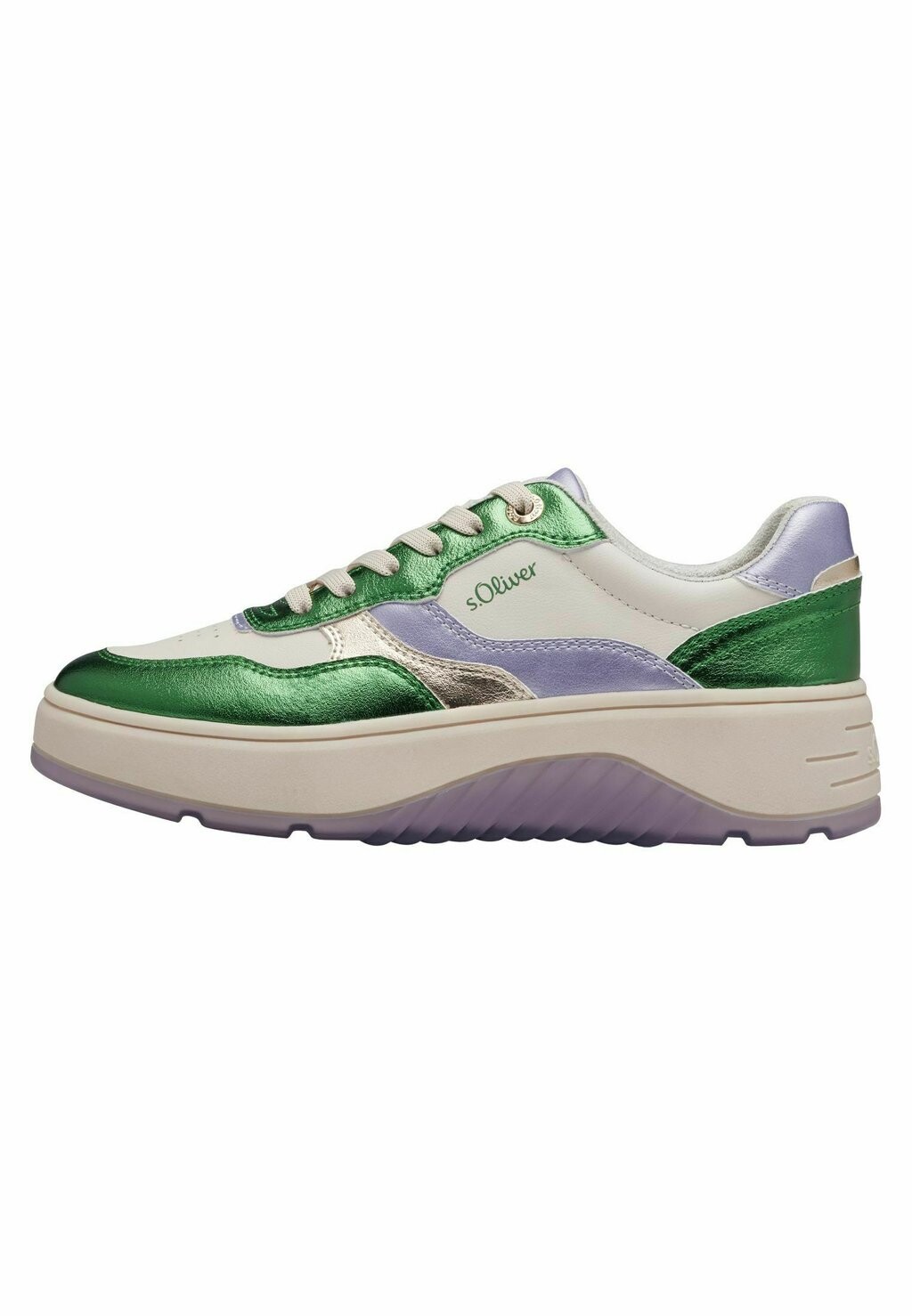 

Низкие кеды s.Oliver, цвет green