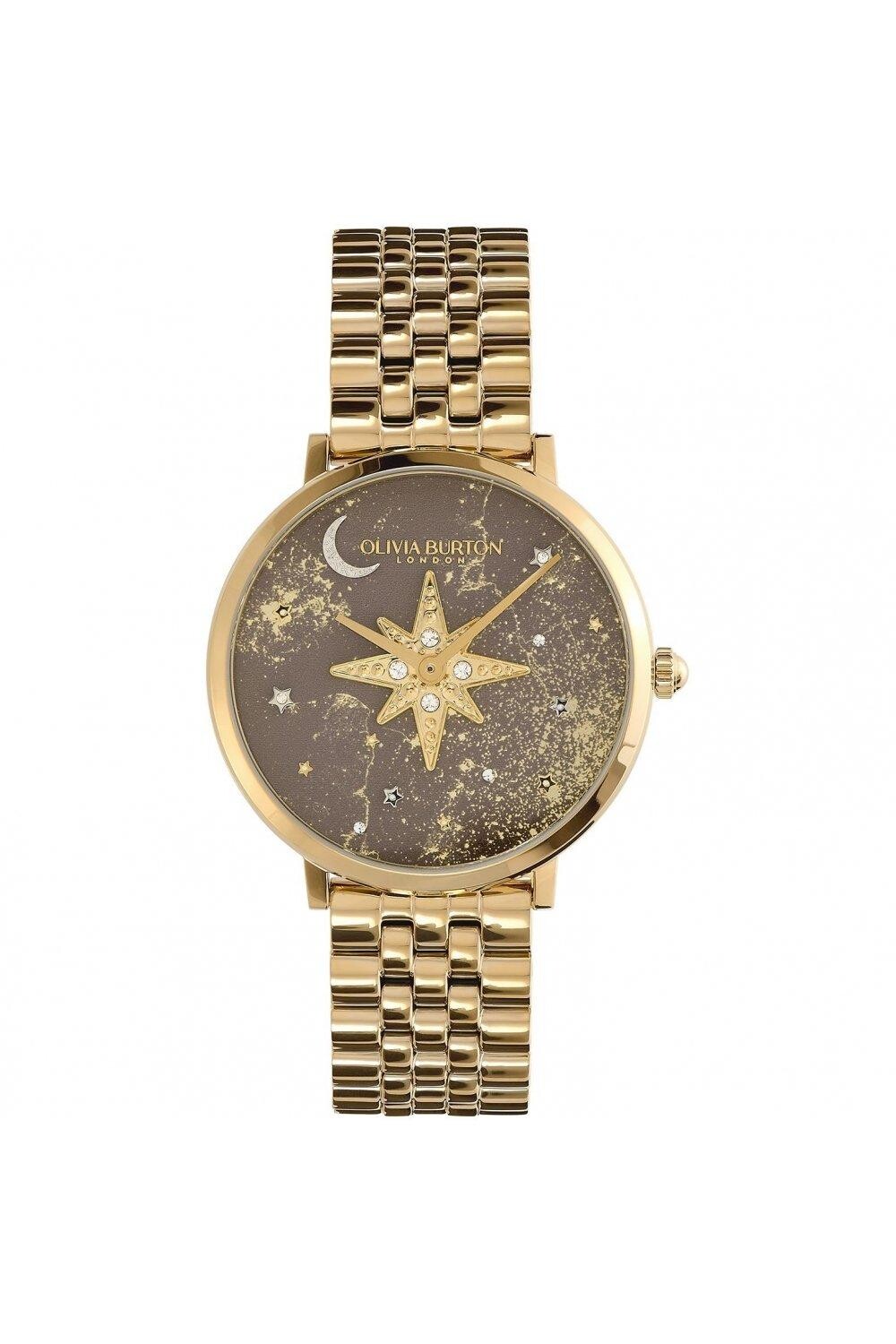 

Модные аналоговые часы Celestial Nova из нержавеющей стали — 24000079 Olivia Burton, серый