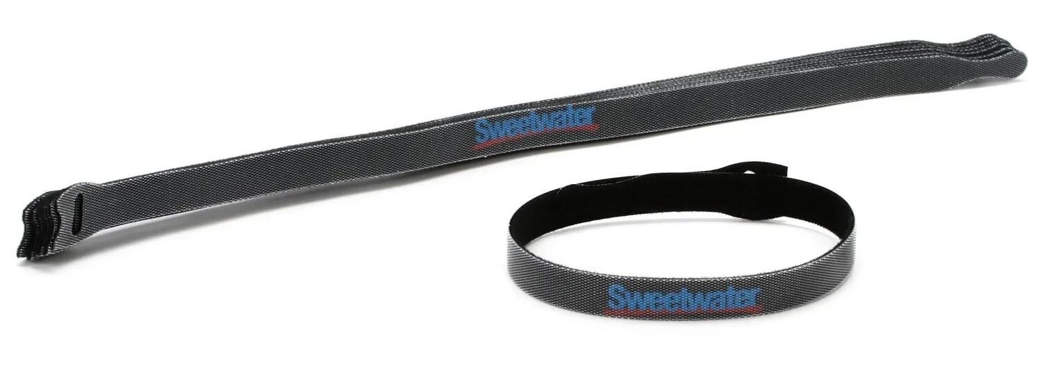 

Кабельная стяжка Sweetwater с крючком и петлей — 14 дюймов, с прорезью (10 шт.)