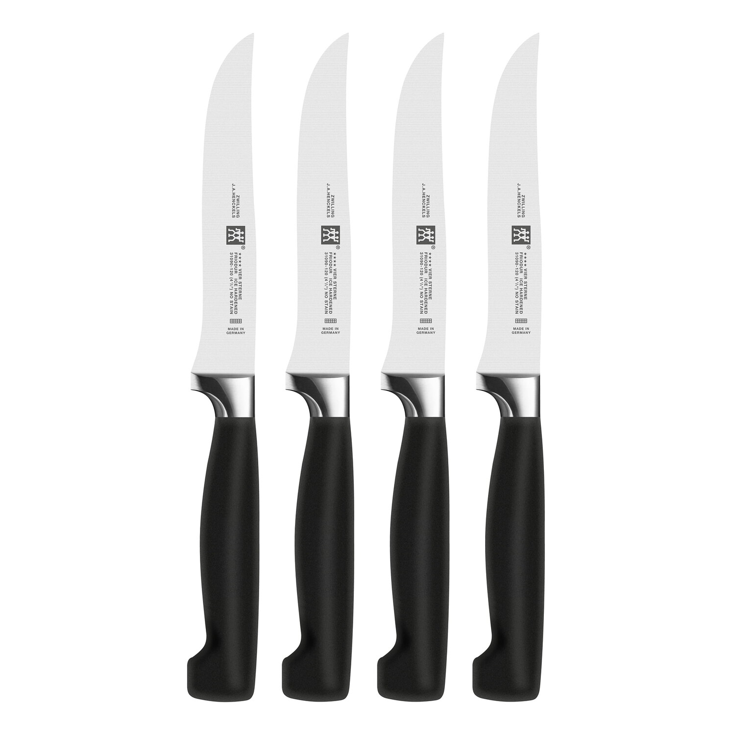 Нож zwilling four star. Набор ножей Zwilling four Star. Zwilling Henckels ножи. Набор стейковых ножей Zwilling. Ножи для стейка Zwilling.