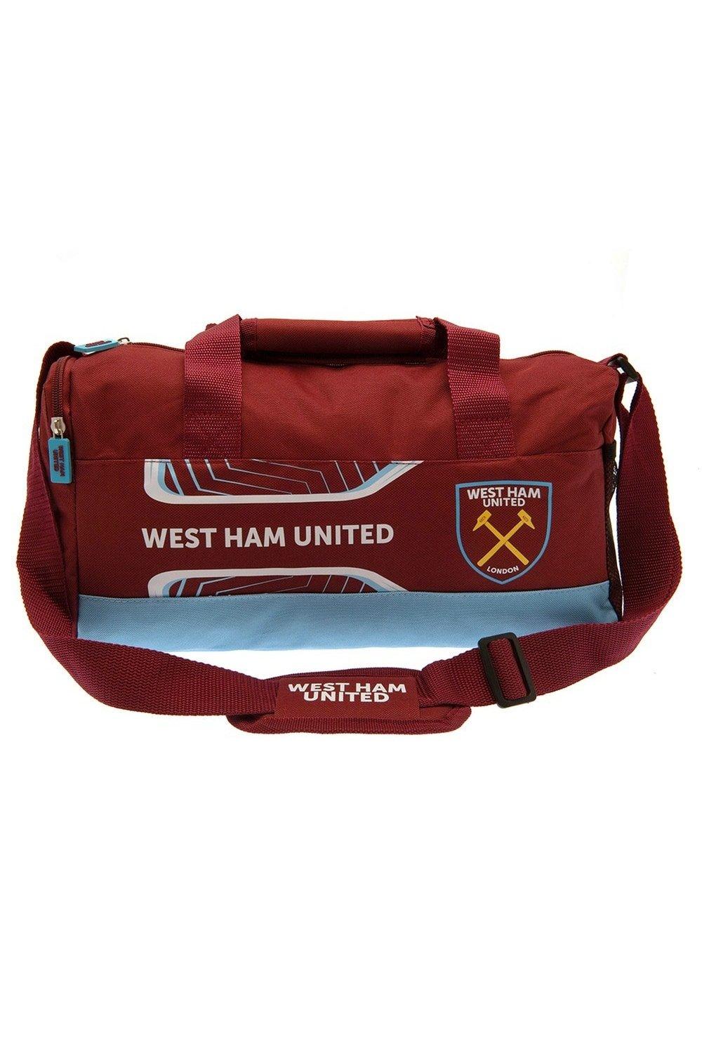 застежка молния для брюк и юбок длина 20см ширина 3 см Спортивная сумка Flash West Ham United FC, красный