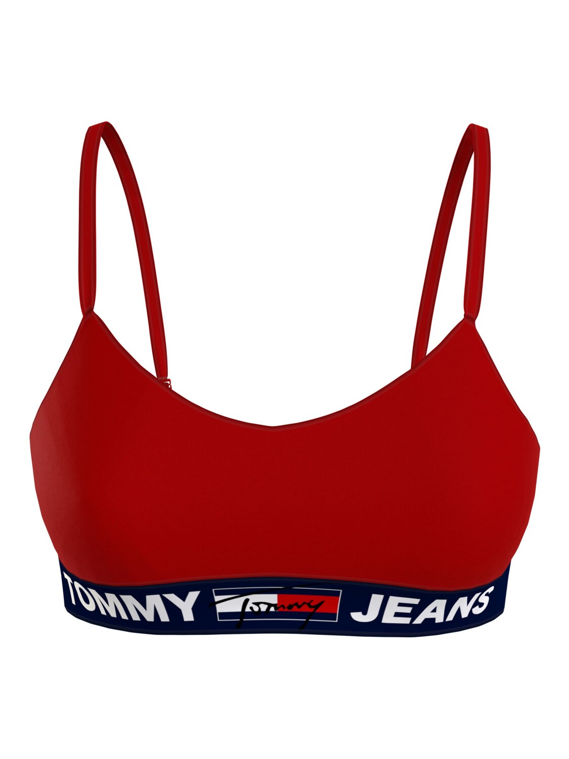 

Tommy Hilfiger Бюстгальтер без косточек с логотипом Tommy Jeans, красный