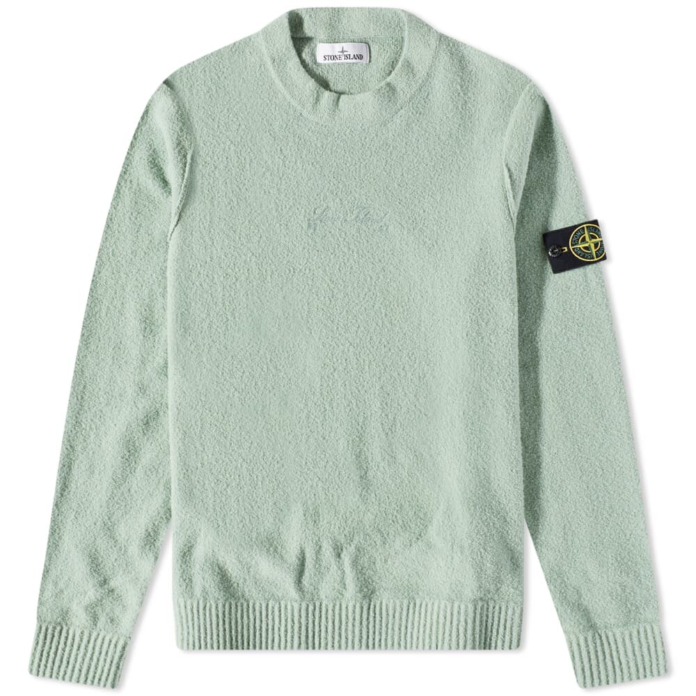

Вязаный воротник букле в честь 40-летия Stone Island