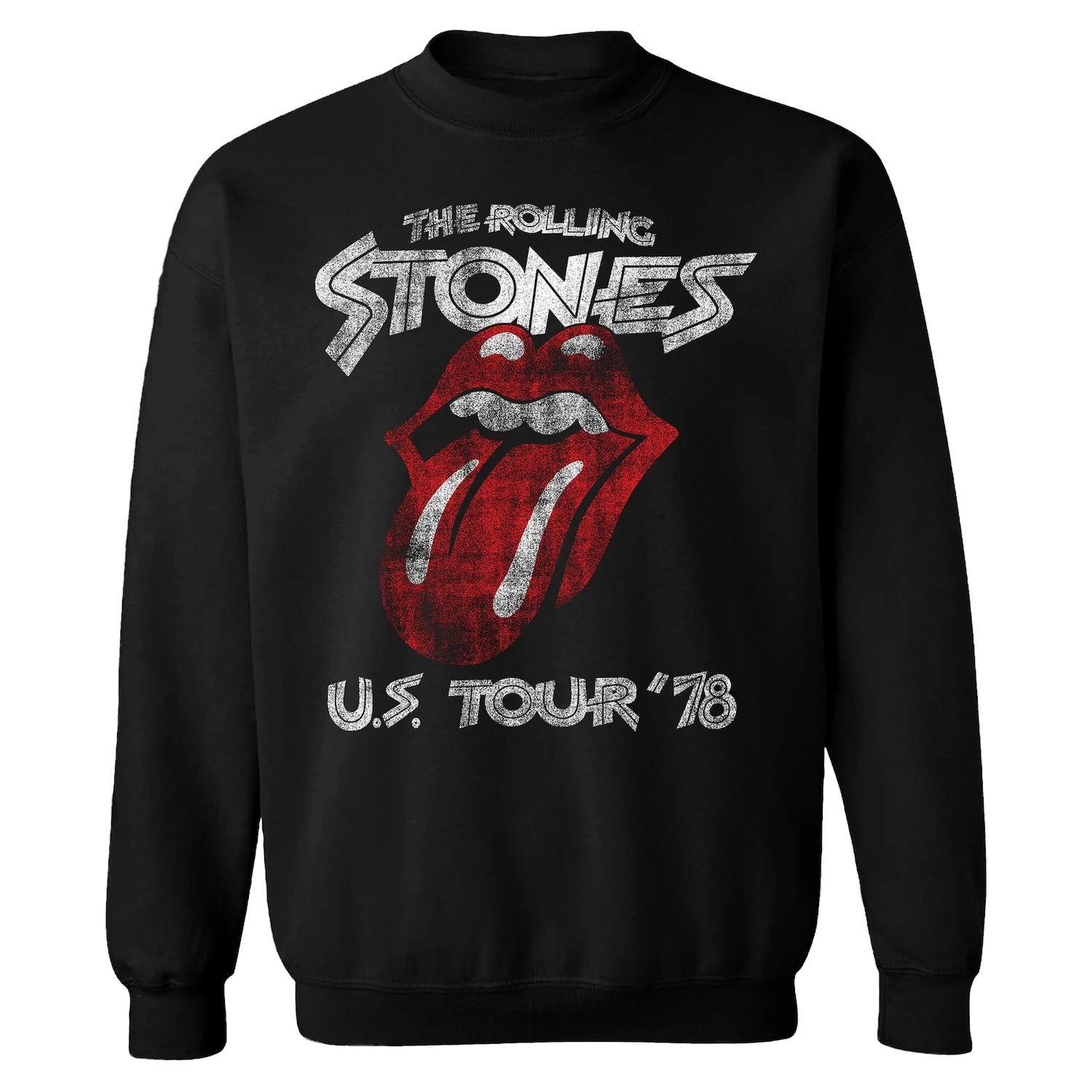 

Мужской свитшот Rolling Stones US Tour 78 Licensed Character