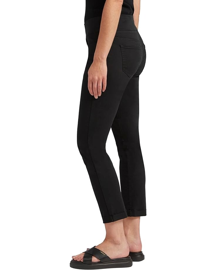 

Брюки Jag Jeans Amelia Mid-Rise Slim Ankle Pants, черный