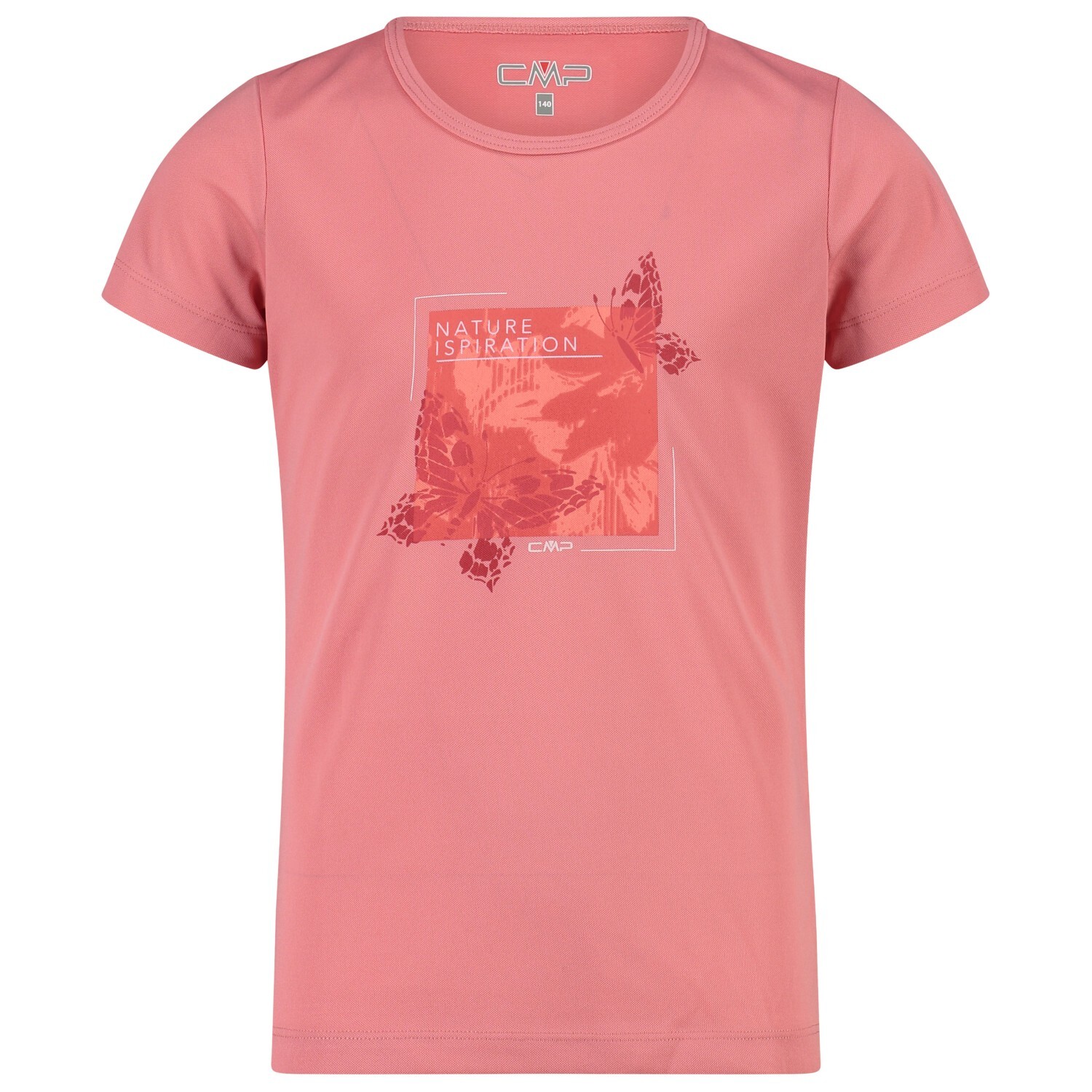 

Функциональная рубашка Cmp Girl's T Shirt Piquet Print, цвет Orchidea