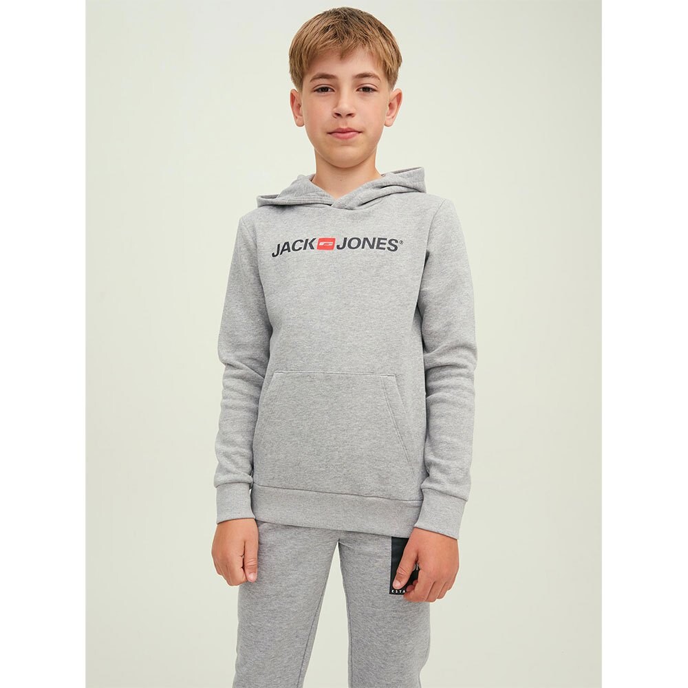 

Худи Jack & Jones Corp Old Logo, серый