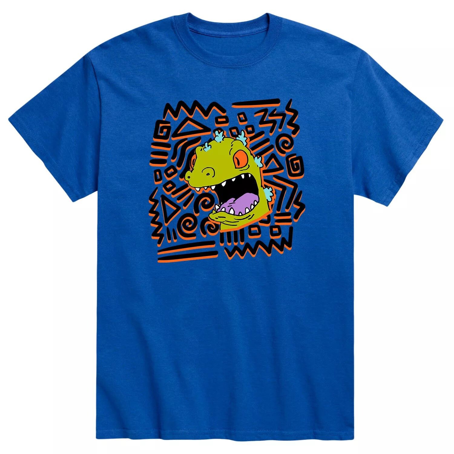 

Мужская футболка Rugrats Reptar Swirl Licensed Character