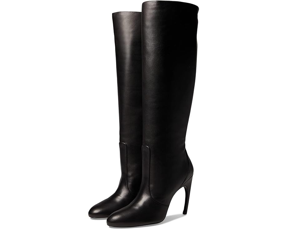 

Ботинки Stuart Weitzman Luxecurve 100 Slouch Boot, черный