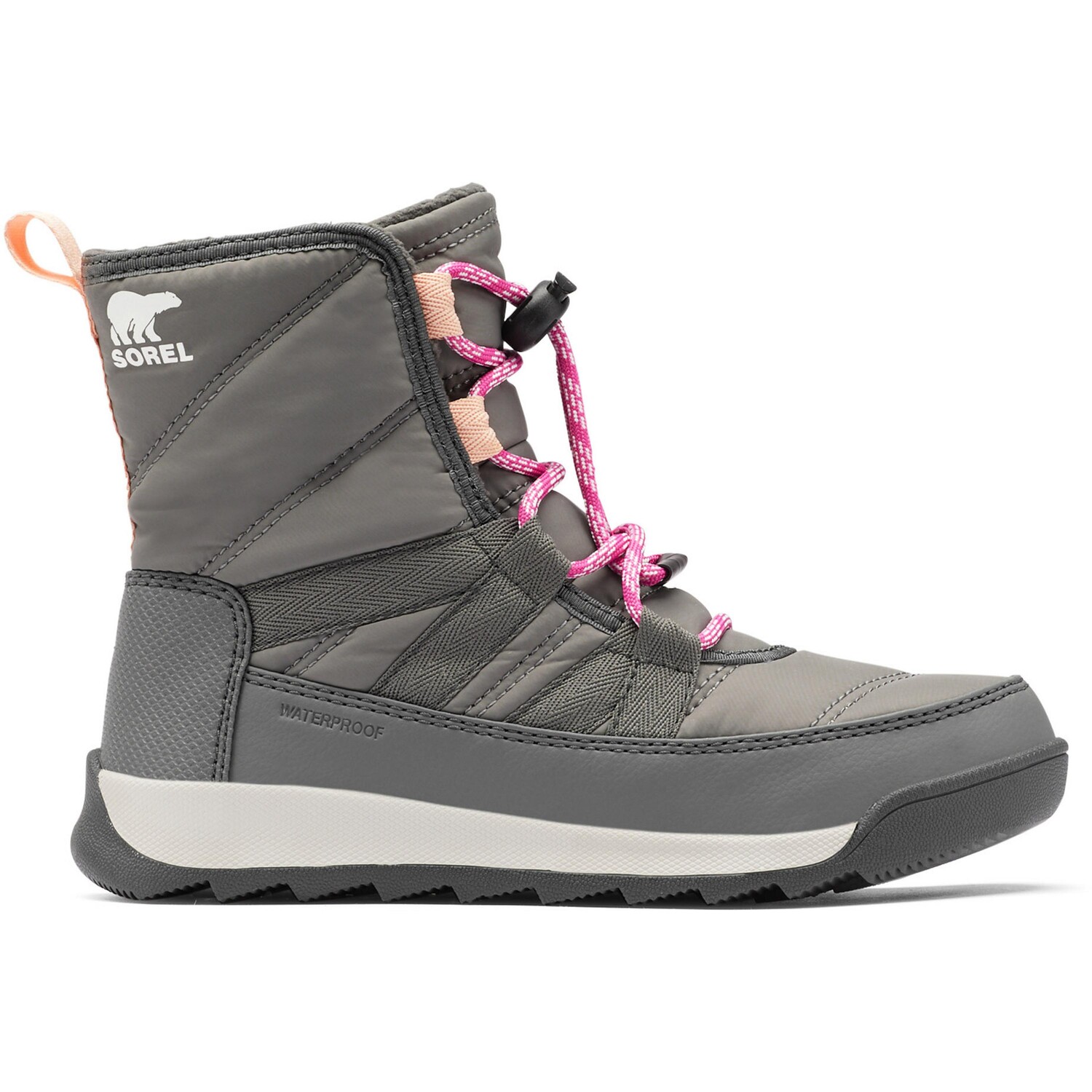 

Сапоги Sorel YOUTH WHITNEY II WP, цвет quarry grill