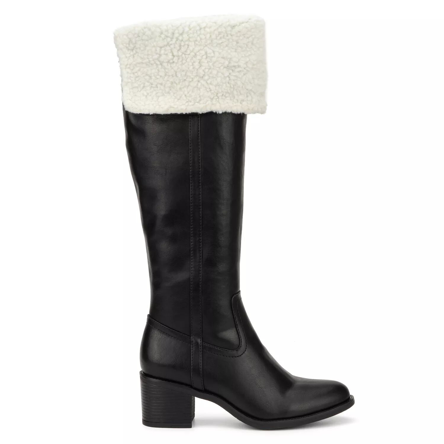 

Женские сапоги до колена New York & Company Devi из шерпы New York & Company