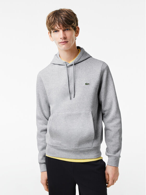 

Толстовка классического кроя Lacoste, серый