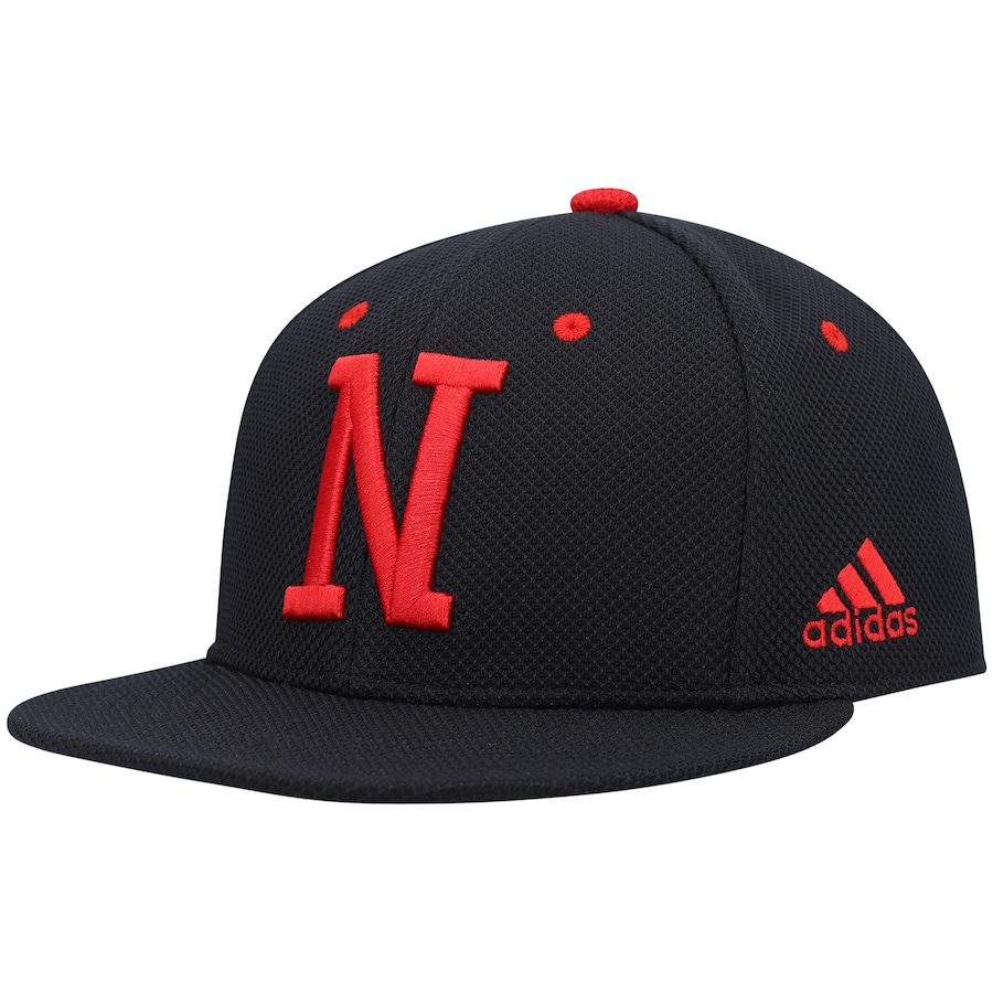 

Бейсболка adidas Nebraska Huskers, черный