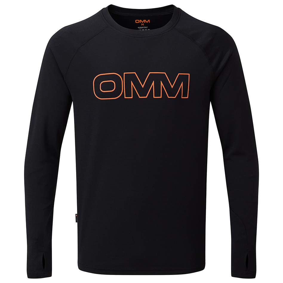 Функциональная рубашка Omm Bearing Tee L/S, цвет Black Compasses